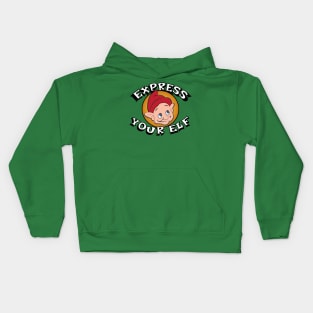 Express Your Elf Kids Hoodie